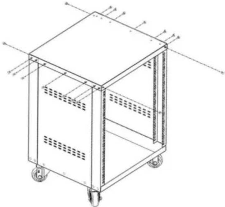 Vevor SPT-605-16 - INSTALLAZIONE RACK SERVER - 4