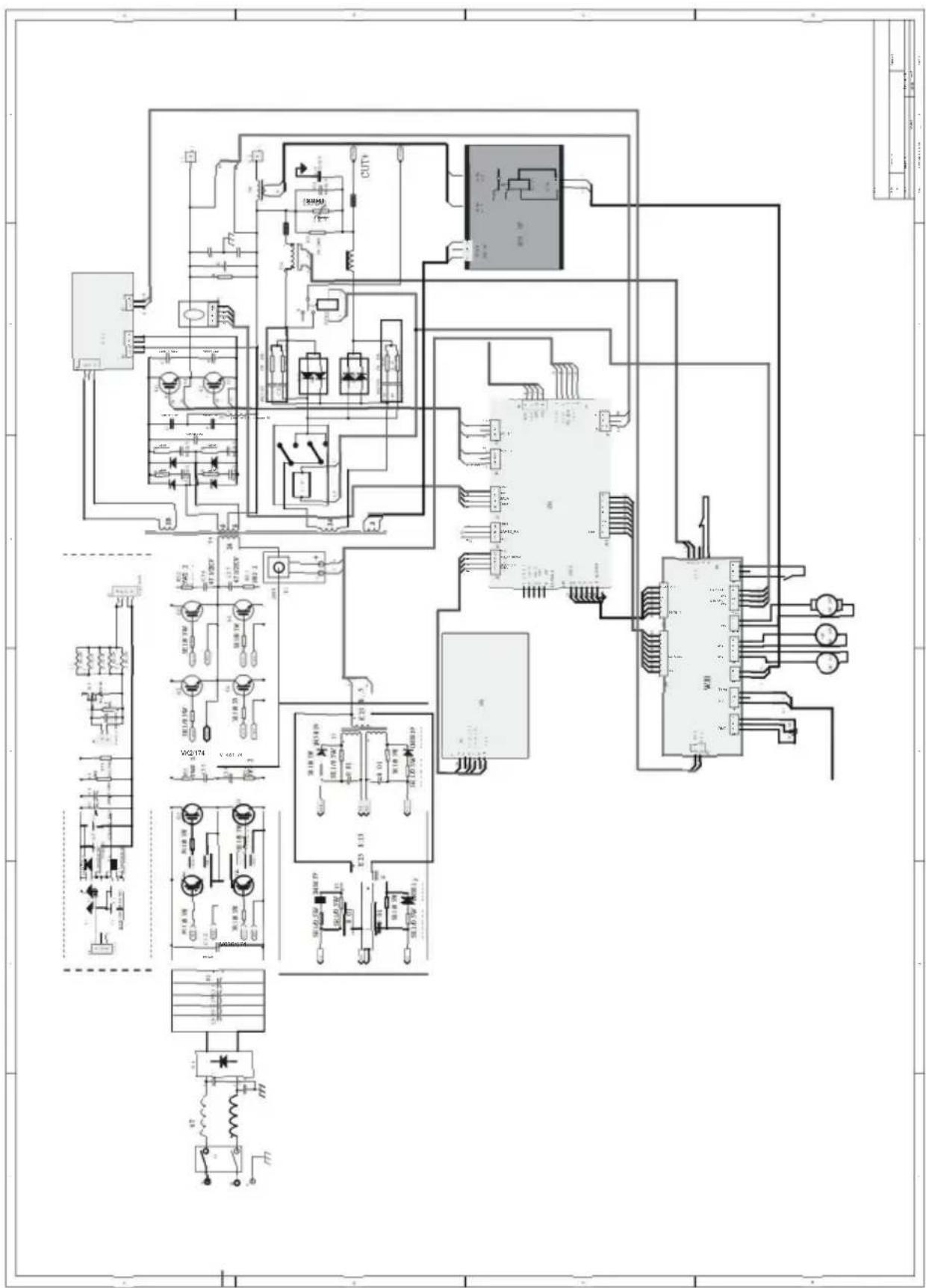 Vevor ACDC TIG-200 - WIRING DIAGRAM - 1