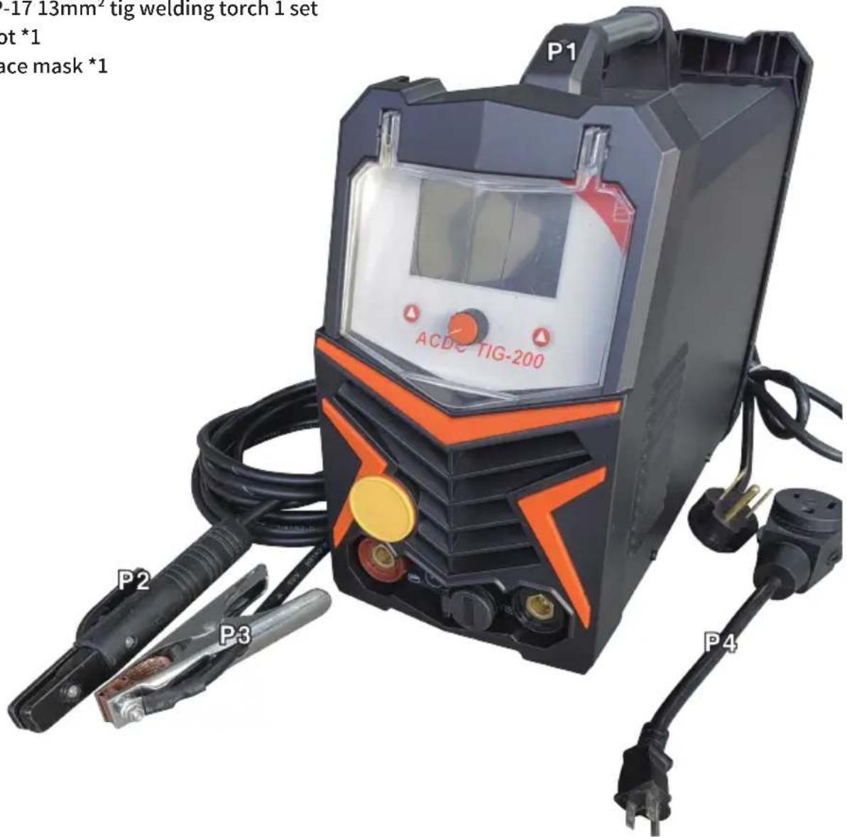 Vevor ACDC TIG-200 - CONTENTS - 1
