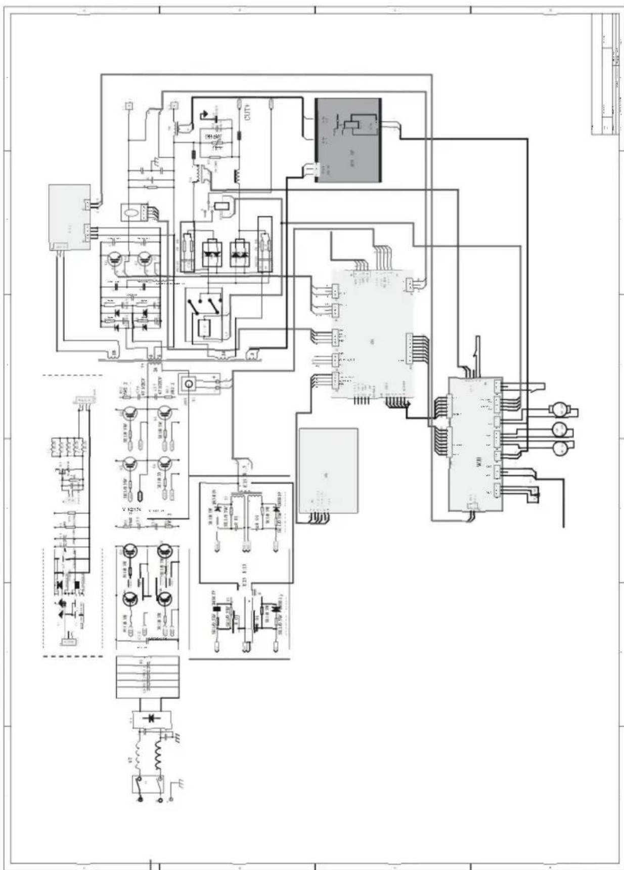 Vevor ACDC TIG-200 - WIRING DIAGRAM - 1