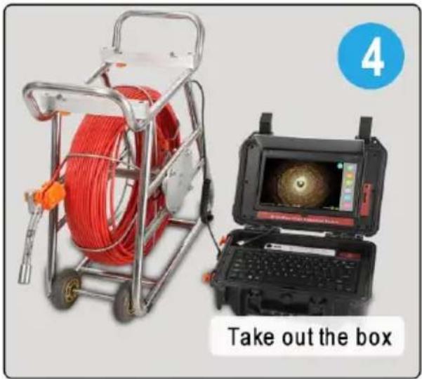 Vevor WP9613FT - Plastic box disassembly method - 4