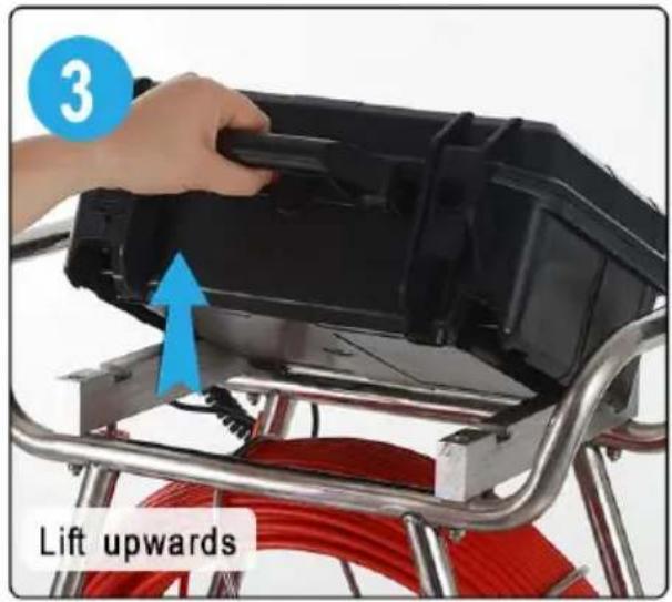 Vevor WP9613FT - Plastic box disassembly method - 3