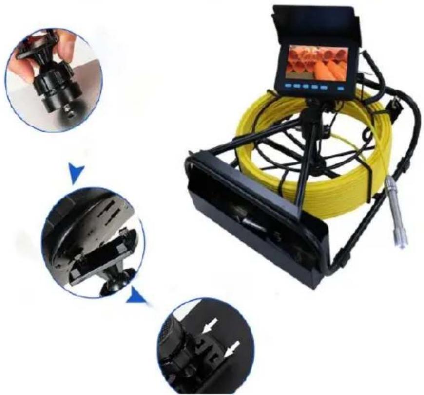 Vevor WP9604B - INSTALLING THE MONITOR - 1