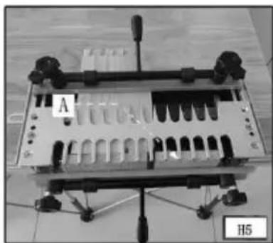 Vevor 28104-3 - ALIGNING THE TEMPLATES - 5