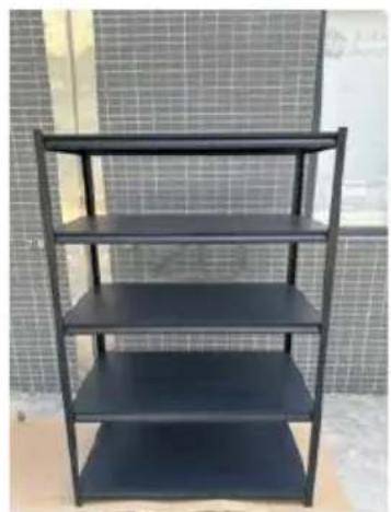 Vevor 487H0A32V0 - Schritt 6 : Obere Regalbaugruppe aus Metall - 1