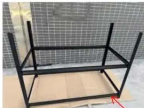 Vevor 487H0A32V0 - Step 2: Short and Long Beam Assembly - 1