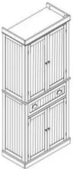 Vevor A02D.2058 - VERTICAL CABINET - 1