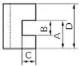 Vevor 250-1008 - ENSEMBLES DE POTEAU D'OUTILS DE TYPE CALE - 3