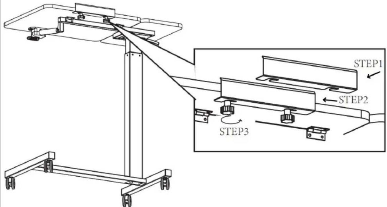 Vevor GT-SR65-B7 - STEP2: Mounting feet. - 3