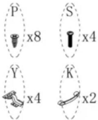 Vevor C250036D-01 - PARTS LIST - 66