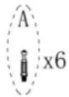 Vevor C250036D-01 - PARTS LIST - 34