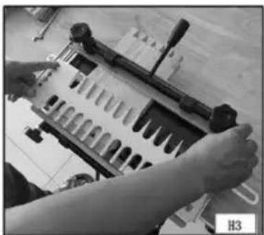 Vevor 28104-1 - ALIGNING THE TEMPLATES - 3