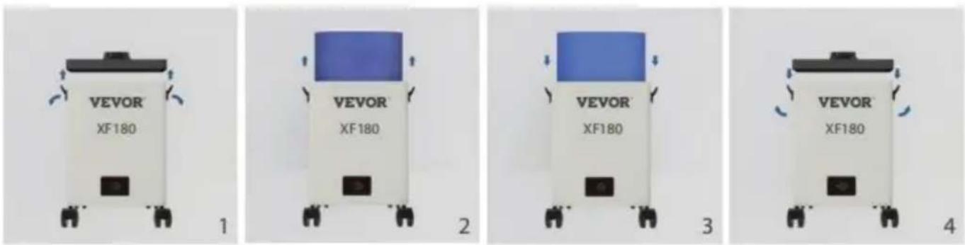 Vevor FL250 - AUSTAUSCH UND WARTUNG DES FILTERSYSTEMS - 1