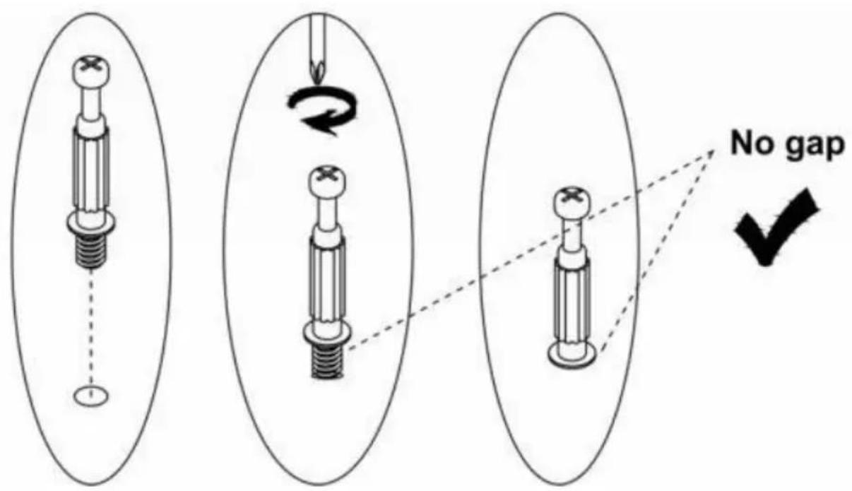 Vevor C250037D-01 - INSTALLATION OF CAMS AND PINS - 2