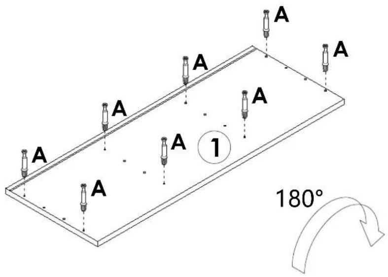 Vevor HZFC008-BL - ASSEMBLY STEPS - 4