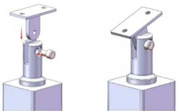 Vevor HR-006 - Montera med ledstång (lutning) - 1