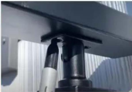 Vevor HR-006 - Montage mit Handlauf (horizontal) - 4