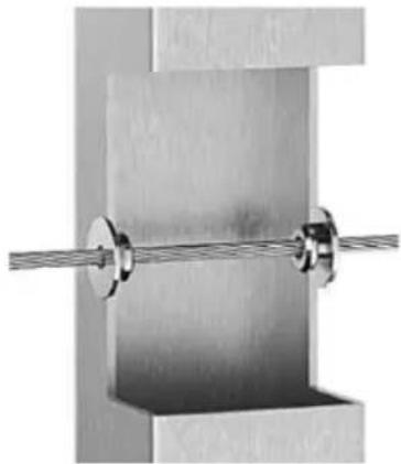 Vevor HR-006 - Installare con fune metallica e raccordi - 2