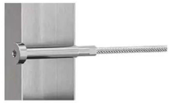Vevor HR-006 - Install with wire rope and fittings - 5