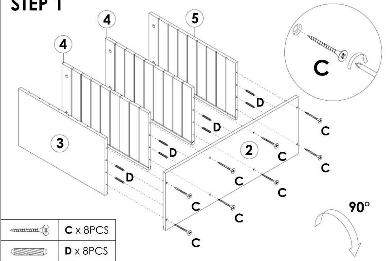 Vevor HZFC008-BN - ASSEMBLY STEPS - 1