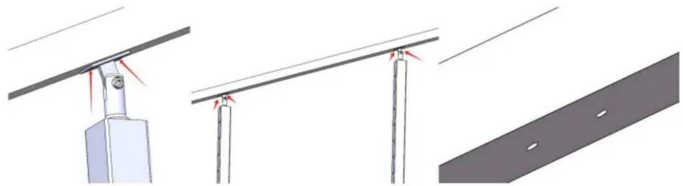 Vevor HR-021 - Montare con corrimano (pendenza) - 2
