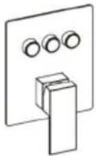 Vevor FS10281-CP-G - MULTIPLE SHOWER HEADS - 18