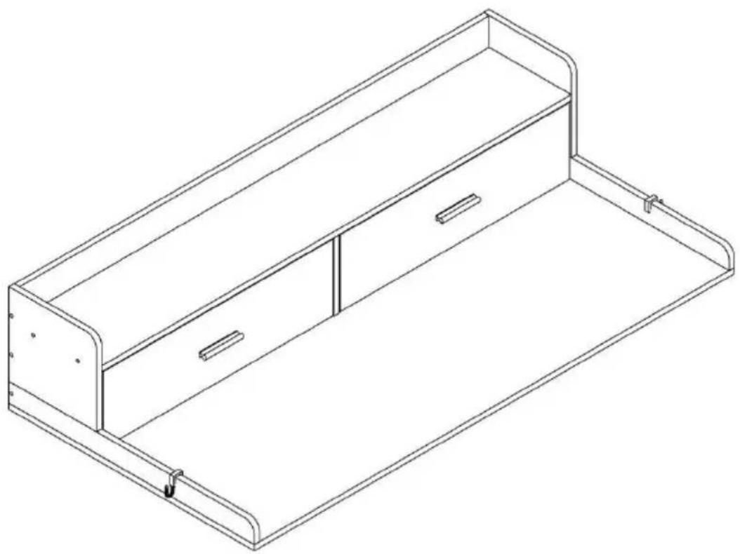 Vevor C240332S-01 - WASHER AND DRYEF COUNTERTOP - 1