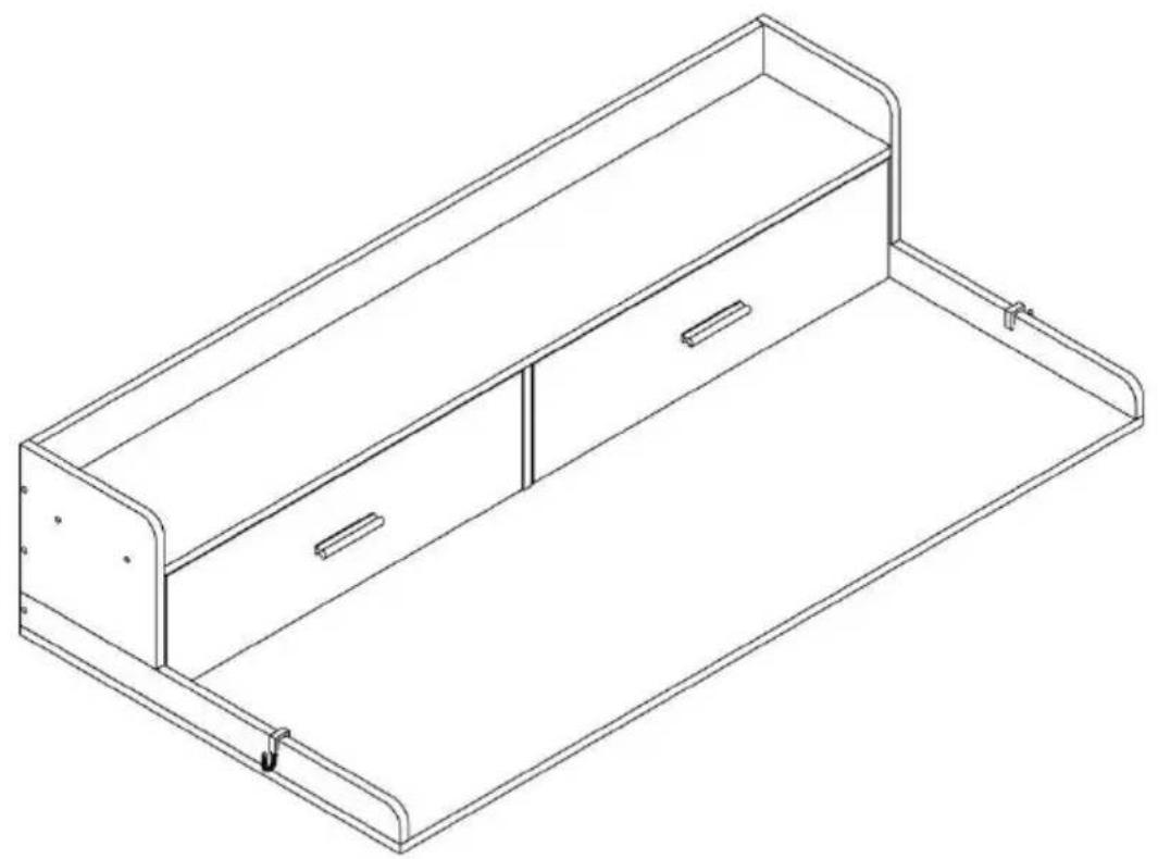 Vevor C240332S-01 - WASHER AND DRYEF COUNTERTOP - 1
