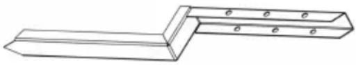 Vevor FX-3.5-24-4 - GROUND SPIKE - 3