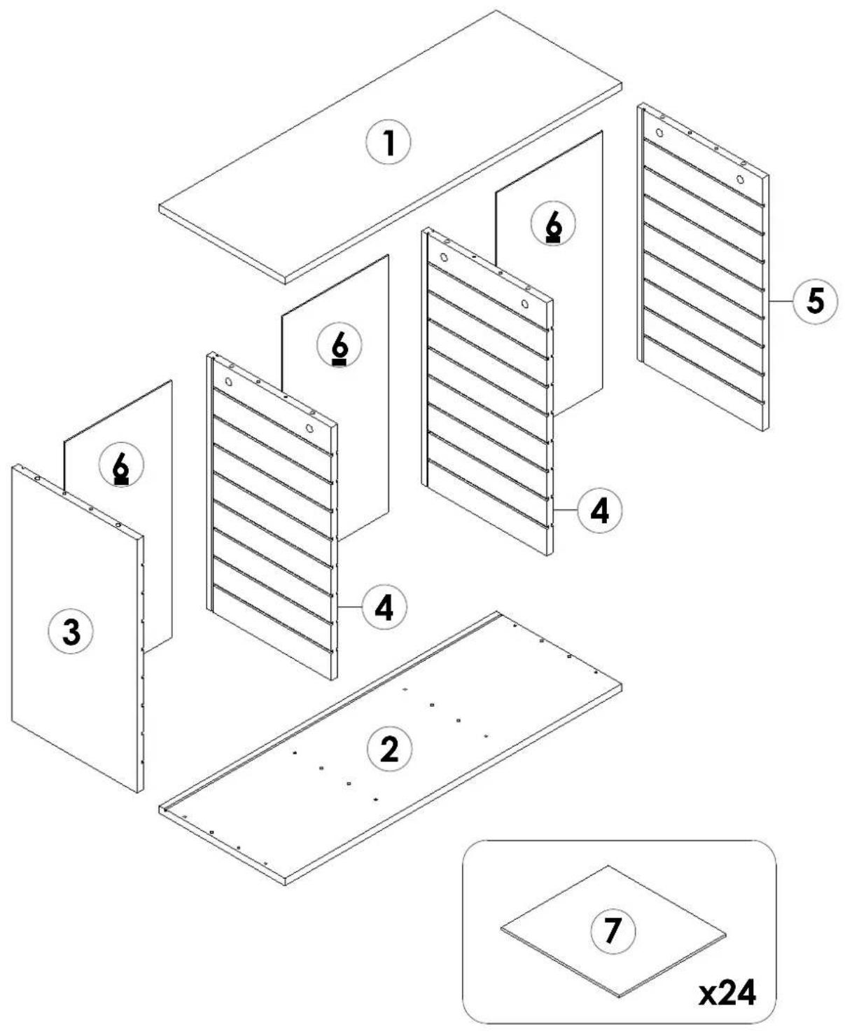 Vevor HZFC008-GY - PACKAGE CONTENTS - 1