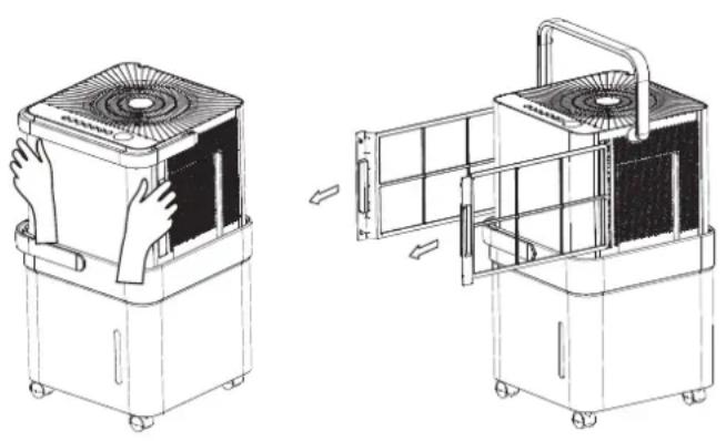 MIDEA MDA22C4WWCM - AVERTISSEMENT - 1