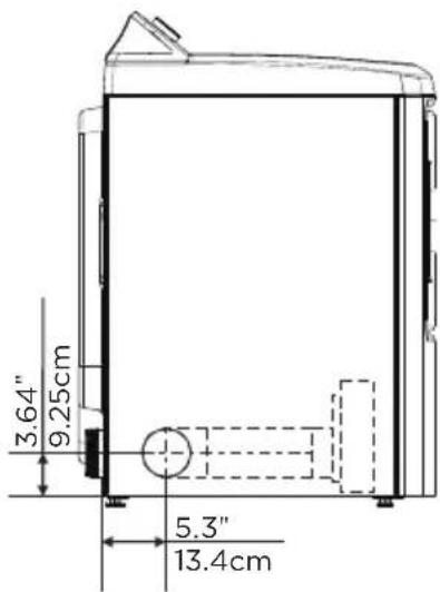 MIDEA MLHE52S7AGG - Dimensions for installation - 3