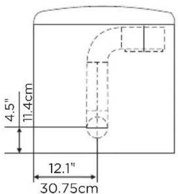 MIDEA MLHE52S7AGG - Dimensions for installation - 4