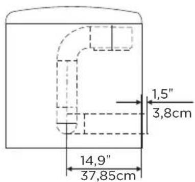 MIDEA MLHE52S7AGG - Dimensions pour l'installation - 2
