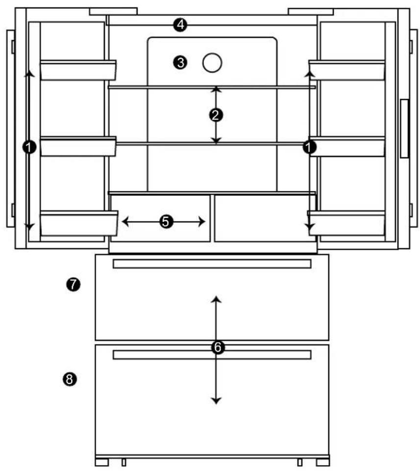Forno FFRBI182036SB - PIÈCES ET CARACTÉRISTIQUES - 1
