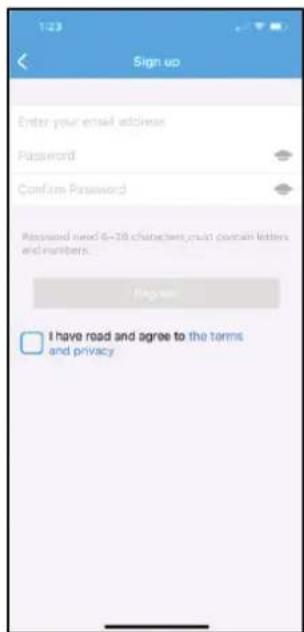 MIDEA MADA35R5AWT - Create Your Account - 2