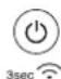 MIDEA MADA35R5AWT - Timer button Ⓤ - 2