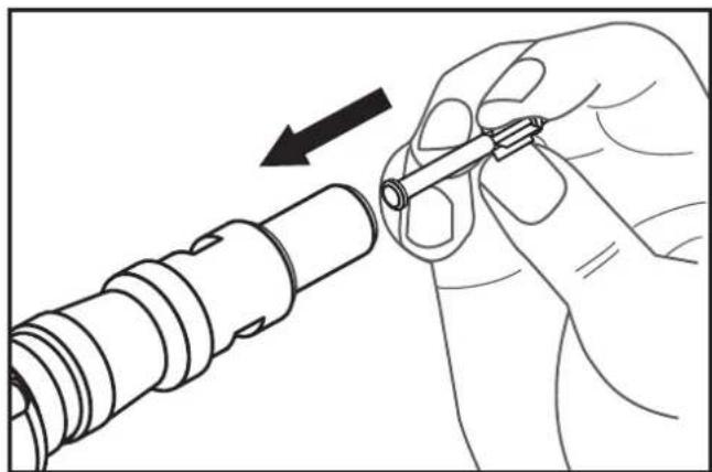DEWALT DDF2120400 - Inserción de los clavos de disparo - 1