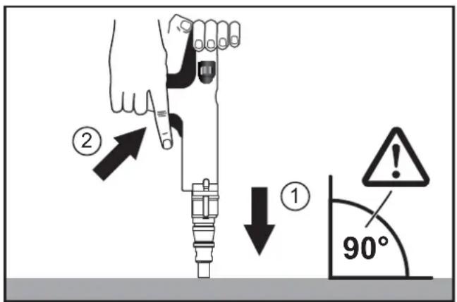 DEWALT DDF2120400 - Lesioni gravi dovute all'attivazione accidentale - 1