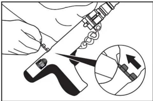 DEWALT DDF2120400 - Inserimento e rimozione della striscia delle cartucce - 2