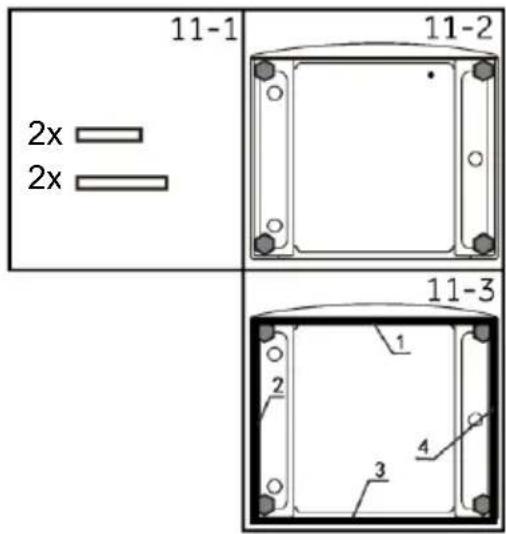 HAIER HW100-B14397EU1 - FACULTATIF : installation de patins de réduction du niveau sonore - 1