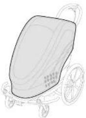 CYBEX ZENO Bike Rain Cover - 2
