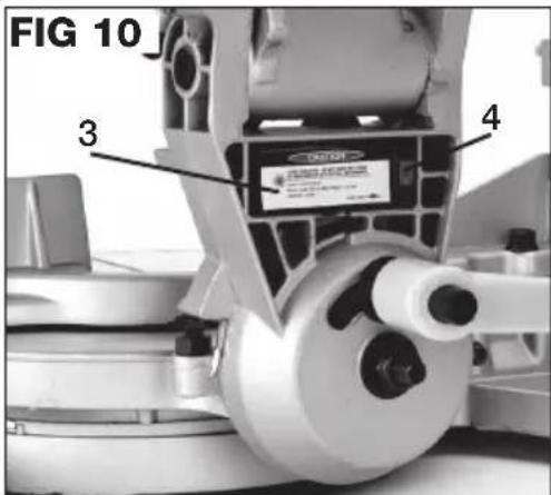 Genesis GMS1015LC - LASER GUIDE (FIG 10,11) - 3