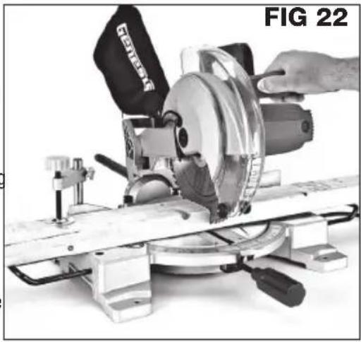 Genesis GMS1015LC - BEVEL CUTTING (FIG 23) - 1