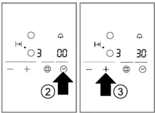 NEFF TCLE164S1 - Setting the cooking time - 1