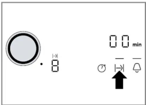 NEFF TMK1671 - Het touchveld I→selecteren. - 1