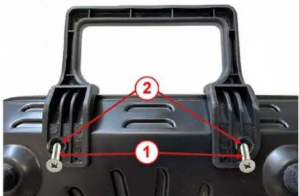 Exquisit KP 3102 - Montar las asas de mano - 2