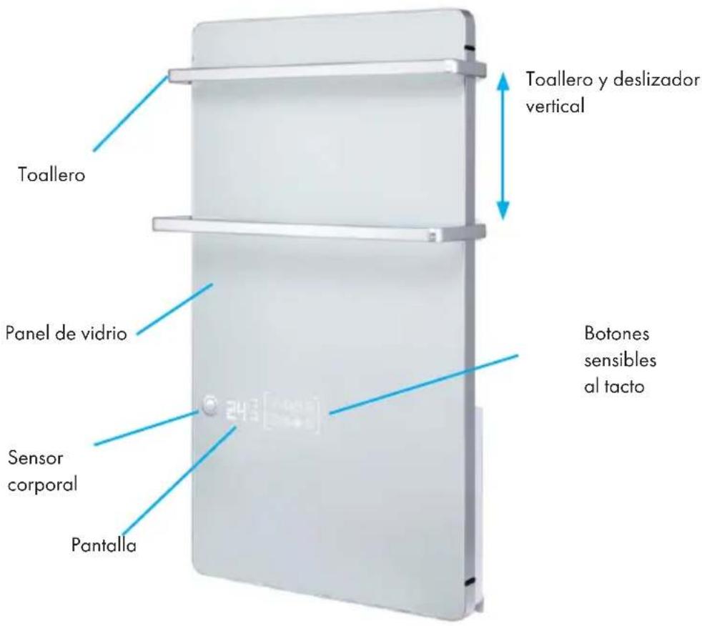 Klarstein Hot Spot Crystal Flow - DESCRIPCIÓN DEL PRODUCTO - 1