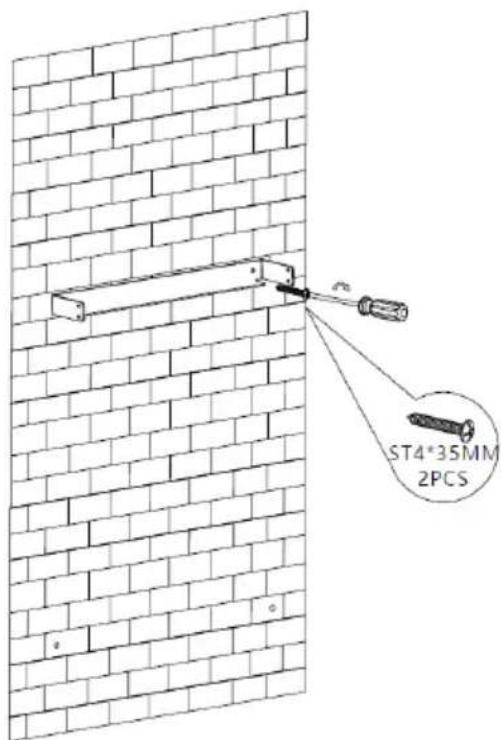 Klarstein Hot Spot Crystal Flow - Fixation of the heater on wall - 4