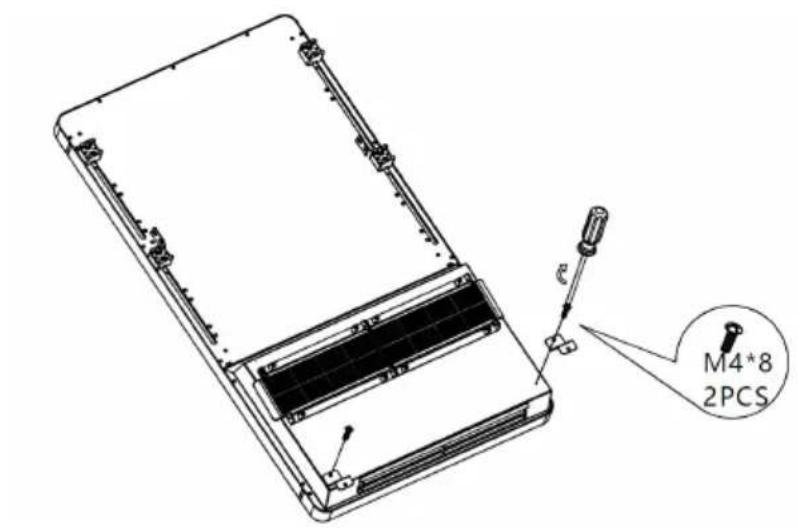 Klarstein Hot Spot Crystal Flow - Fixation of the heater on wall - 5